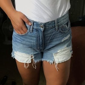 American Eagle Vintage High-Rise Festival Shorts